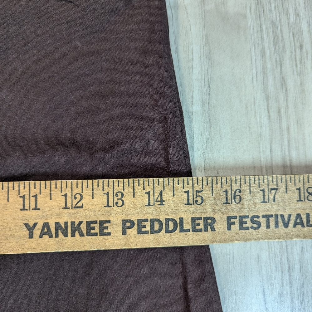 Y2K Tube Top Women's Size Medium Chocolate Brown Vintage Summer Boho - Picture 7 of 7